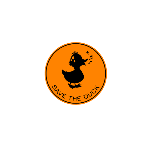 logo save the duck
